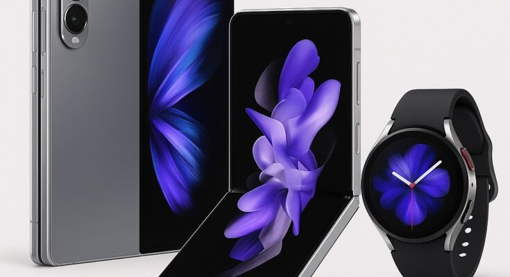 Galaxy Z Fold 7, Z Flip 7, and Watch 8